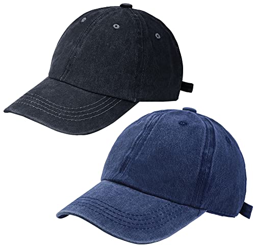 Adjustable Baby Boy Toddler Baseball Hat Distresed-Washed Infant Kids Toddler Ball Cap Girl Plain Baseball Cap #TOP5