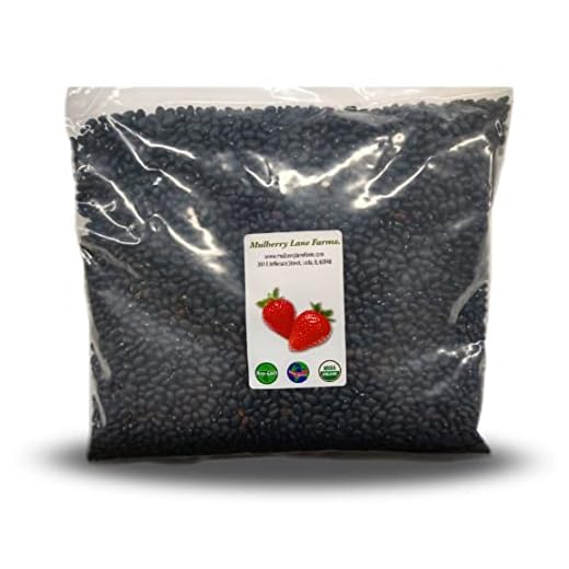 Black Turtle Beans 5 Pounds USDA Certified Organic, Non-GMO Bulk, Product of USA, Mulberry Lane Farms