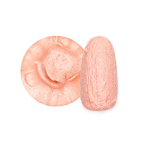 iro gel (イロジェル) ネイルタウンジェル テラコッタジェル 粘土ジェル 凸凹 3Dジェル 焼土 ネイルアート【サーモンピンク】