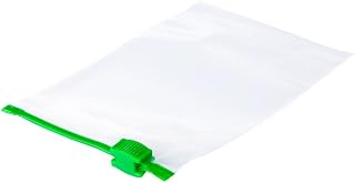 Neolab 1 7343 Ziplock - Bolsa de deporte (60 unidades, 400 x 500 mm), color verde