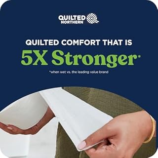 Quilted Northern Ultra Soft & Strong Toilet Paper, 32 Mega Rolls = 128 Regular Rolls, 5X Stronger*, Premium Soft Toilet Tissue with Recyclable Paper Packaging