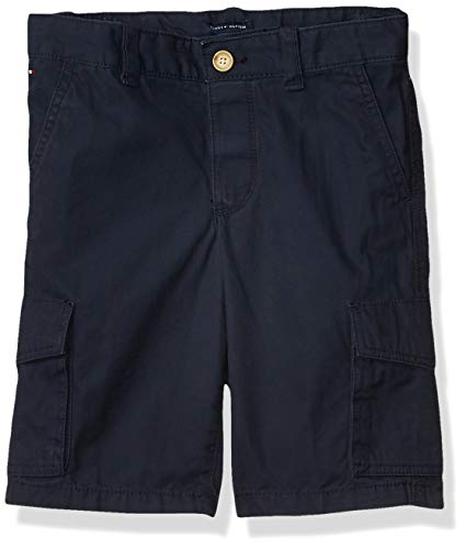 Tommy Hilfiger Boys' Adaptive Cargo Short with Adjustable Waist, Tommy Sky Captain-PT, 7 Little Kids Tommy Hilfiger Boys' Adaptive Cargo Short with Adjustable Waist, Tommy Sky Captain-PT, 7 Little Kids