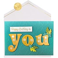 Joli Coon Tarjeta de cumpleaños SIGNATURE 3D - Tarjeta de