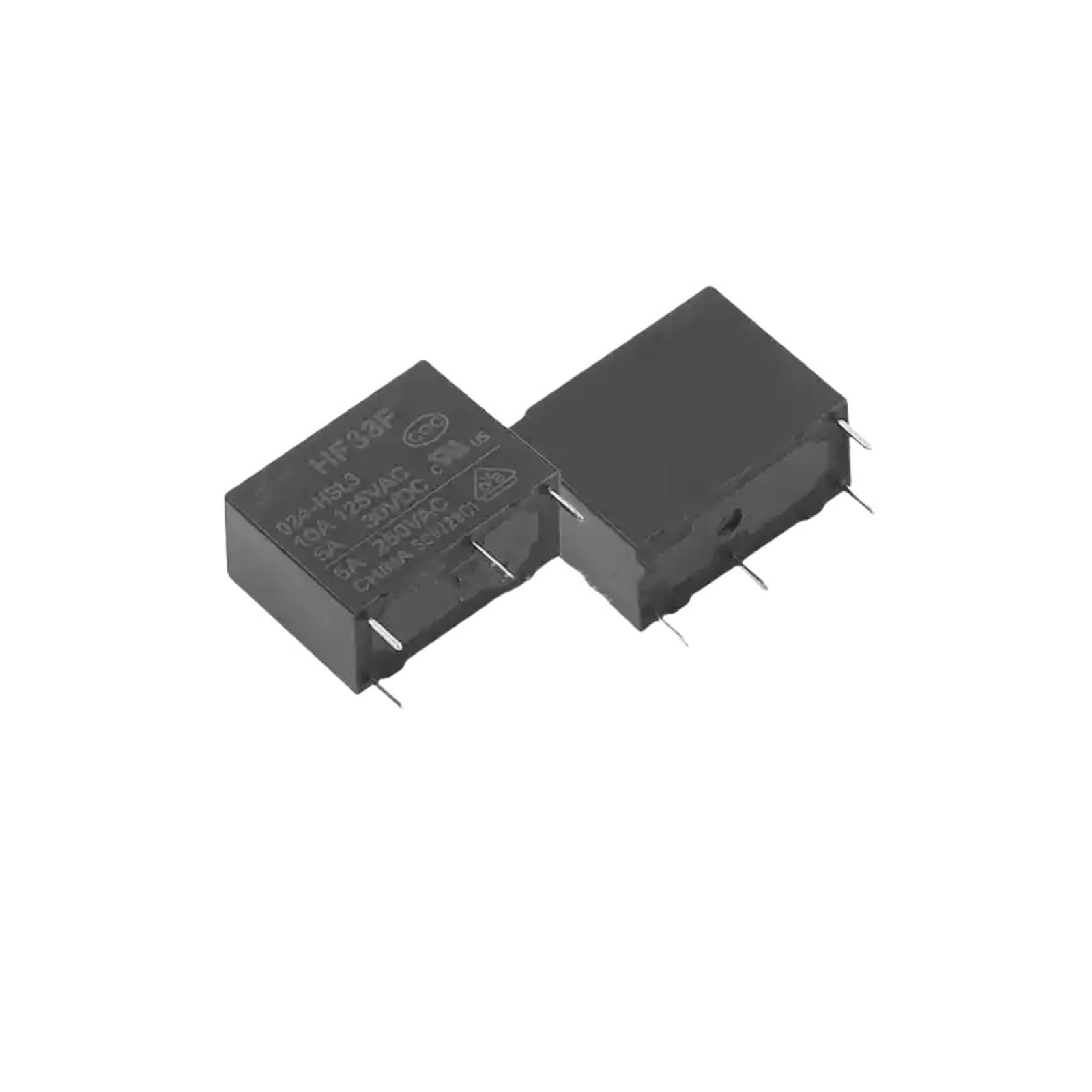PKNVKZIDK 10PCS HF33F-024-HSL3 5A DIP4 24VDC