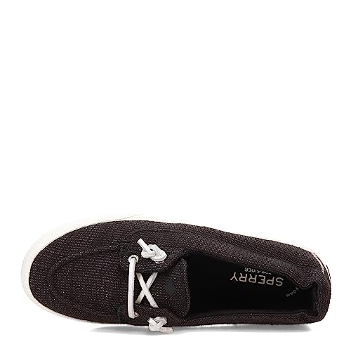 Image of Sperry Womens Lounge Away Slip On Sneakers Shoes Casual - Black