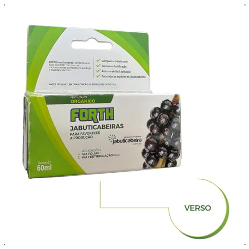 Adubo Forth Jabuticabeiras Concentrado 60ml