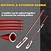 Concrete Tools, 48’’×12’’ Bull Float with Trowel, Stainless teel Concrete Float, Adjustable Bracket Concrete Finishing Tools with 4 Float Handle for Professional Concrete Finishing