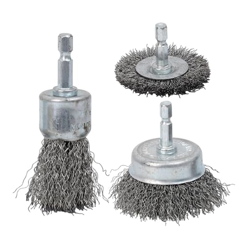 Comment enlever la rouille facilement avec la brosse métallique pour visseuse et perceuse