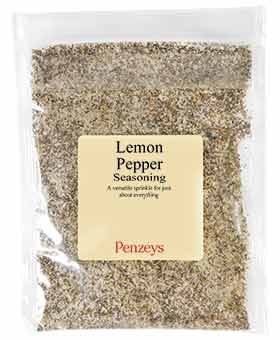 Lemon Pepper Seasoning By Penzeys Spices 4.2 oz 3/4 cup bag Pack of 1
