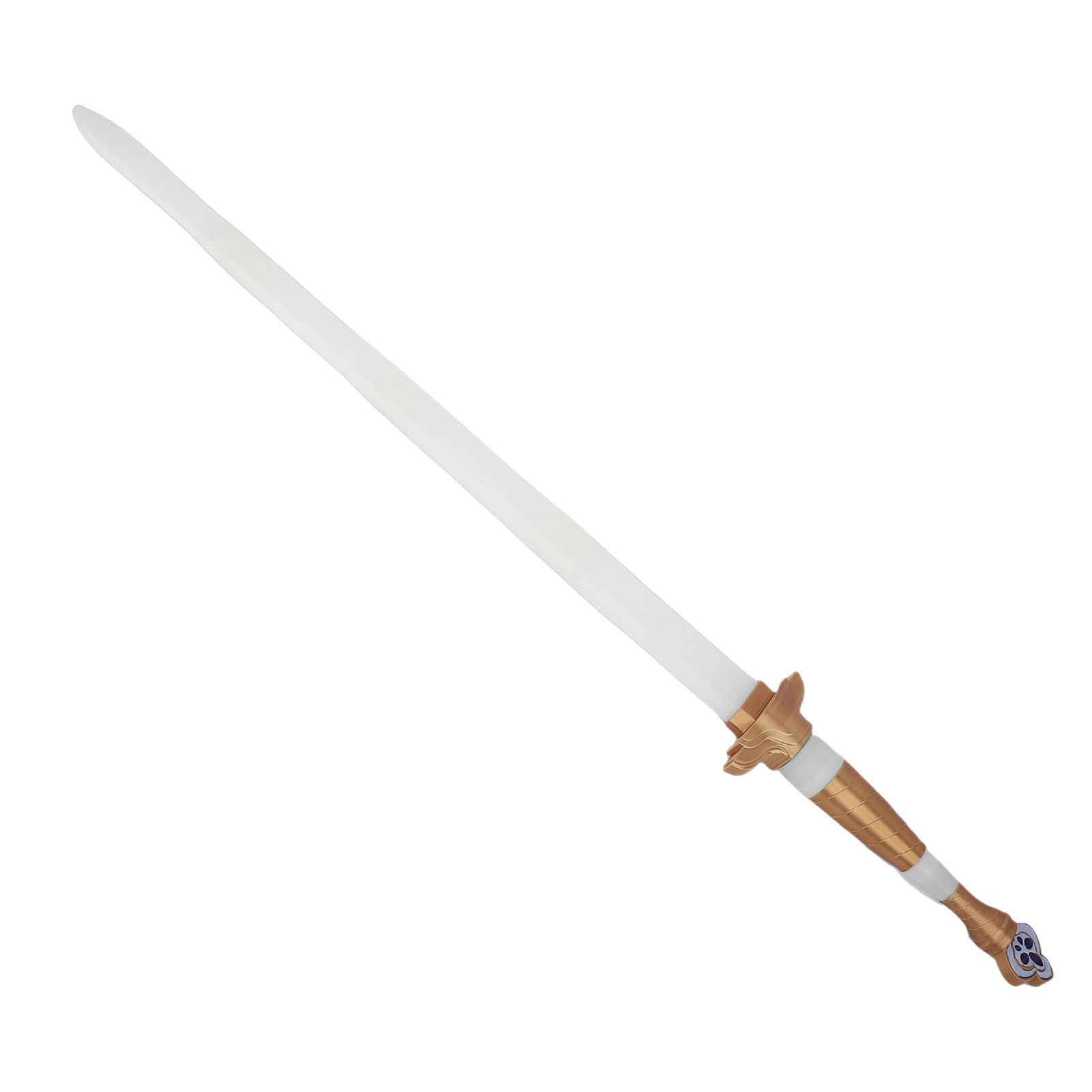 Greensen Épée de Cosplay Imprimée en 3D, Accessoire PLA Léger aux Couleurs Vives et Détails Réalistes, pour Costume D'Anime et Événements à Thème