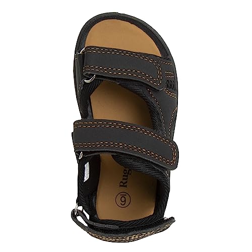 Image of Rugged Bear Kids Boys Girls Open-Toe Outdoor Sport Water Sandals - beach pool slide adjustable strap shoes athletic summer (Toddler /Little Kid /Big Kid)