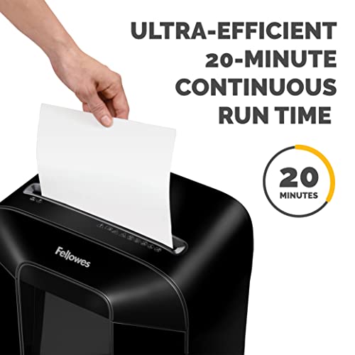Fellowes LX85 12-Sheet, P4 Cross-Cut Home Office Paper Shredder の商品画像 6