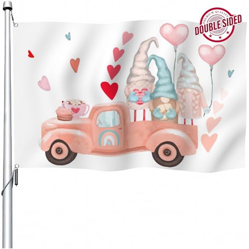 Drapeau Amour grand format avec œillets renforcés pour éviter les déchirures au vent - 2