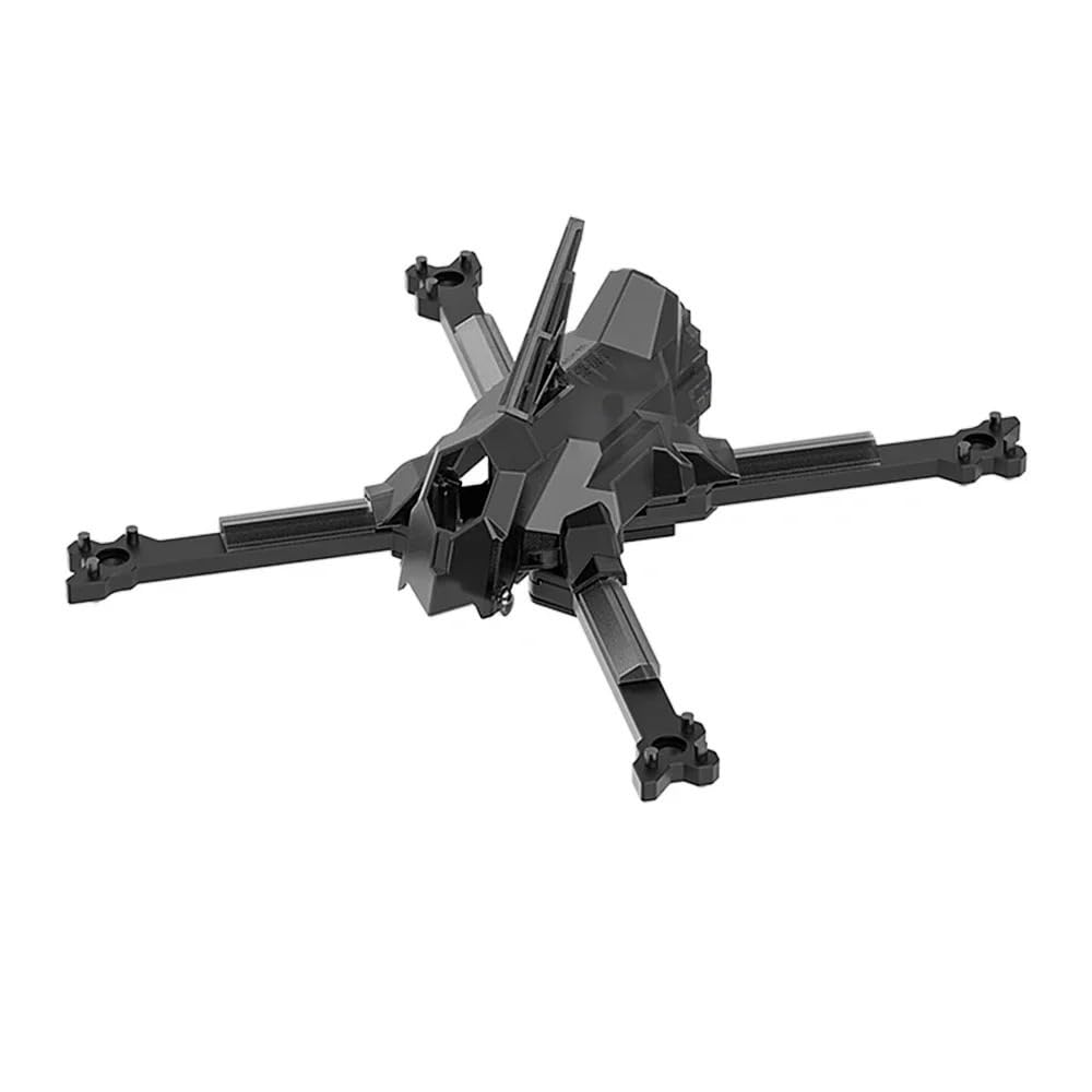 Kit de marco carrera deportiva Mach R5, 5 pulgadas, 210mm,5mm, dimensiones del brazo, 148x148x51mm, apto for Dron carreras con visión en primera persona(Mach R5 Frame Kit)