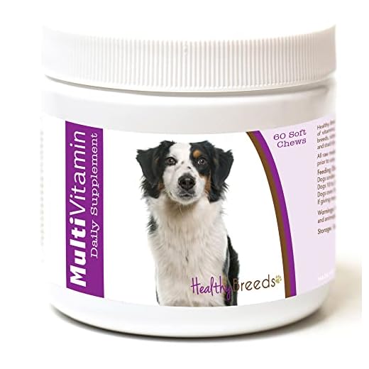 Healthy Breeds Miniature American Shepherd Multi-Vitamin Soft Chews 60 Count