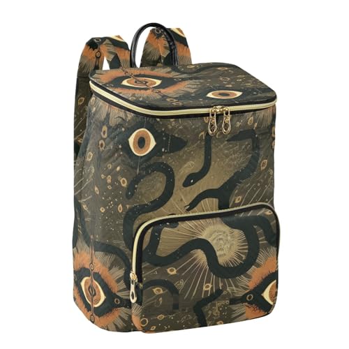 KLL Gothic Darkness Snakes Evil Eyes Backpack for Women Anti-theft Fashion Ladies Travel Backpack for Daily Travel Work2