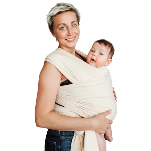 RYLOOBABY® Babytrage Tragetuch Baby Neugeboren - Babytrage Neugeborene ab Geburt - Baby Tragetuch Neugeborene, Kleinkinder - Babytrage ab Geburt - Babytragetücher