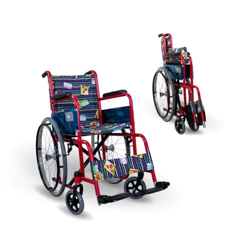 Mobiclinic, Silla de ruedas infantil, Plegable, Freno en manetas,...