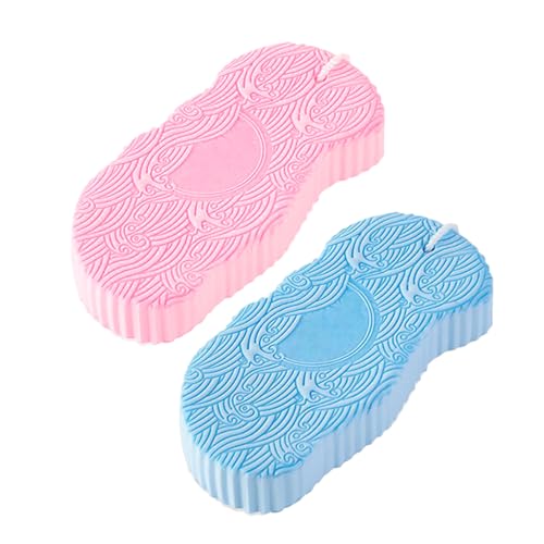 Esponja para baño de bebé – Esponja corporal para niños y ducha – Exfoliante suave para baño de viaje, lavabo, niño y bebé