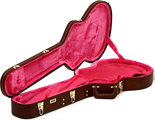 Gator Cases Q[^[ n[hP[X GLM^[p ES-335/Z~zE^CvΉ ؐ uE Deluxe Wood Series GW-335-BROWN yKiz