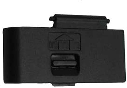 (2 piezas) Cubierta de la puerta de la batería Reemplazo de la tapa de reparación de la tapa para Canon EOS 600D EOS Rebel T3i DSLR Cámara digital