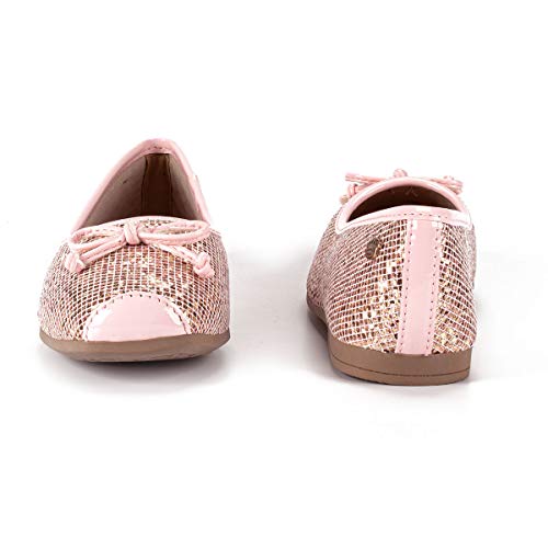 Sapatilha Pink Cats Brilho Feminino Rosa 30