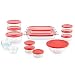 Pyrex Easy Grab Glass Bakeware and Food Storage Set (28-Piece, BPA-free)