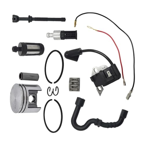 Kit piston 38mm et bobine d'allumage pour tronçonneuse MS180 018
