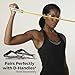 THERABAND Latex Resistance Tubing, Yellow, Light Level 1, 25 ft Roll, Professional Grade for Upper and Lower Body Workouts, Cut-to-Length, Color-Coded Resistance Levels