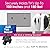 HangSmart TV® Wall Mount NO Stud - Original & Patented Easy Install, DIY for 19-100" TVs, Holds Up to 150LBS, Fits Most LED LCD Flat Screens & Monitors, Includes Hardware