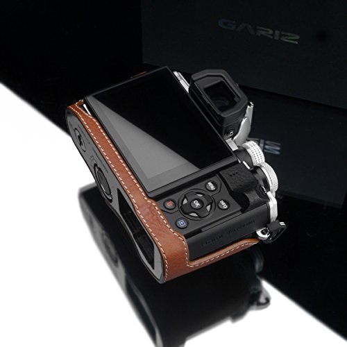 Gariz Xs-Chem10Iicm Geniune Leather Half Case For Olympus E-M10Ii Em10Ii Camel Brown #TOP7