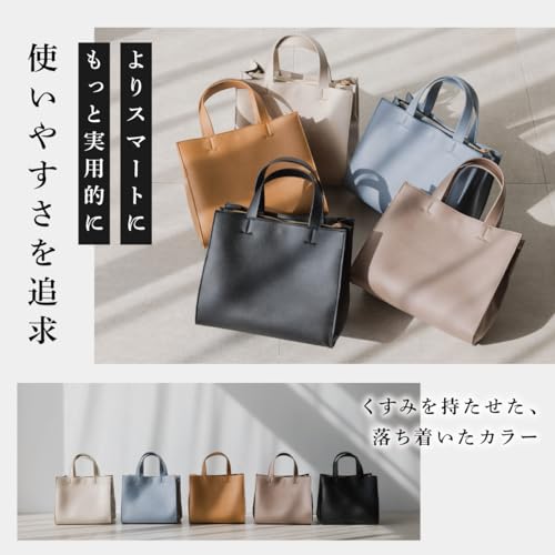 ミウォルナ トートバッグ ショルダーバッグ ハンドバッグ レディース 2way ミニトートバッグ 斜め掛け 軽量 大容量 の商品画像 1