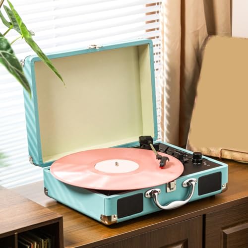 Vinyl record lecteur Bluetooth portable avec USB et PC Recorder