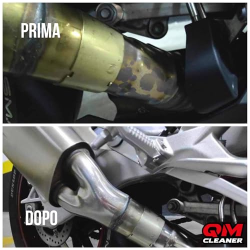 PULI-OXI Detergente Per Ruggine Rapido Ed Efficace. Protezione Dei Metalli. Rimuove La Ruggine Da Cerchi, Freni, Radiatori, Cromo, Catene, Contatti Elettronici. - 4