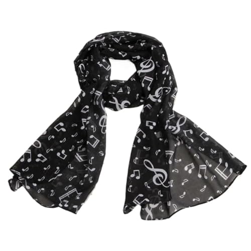 Music Notes Scarves Piano Scarf Whimsy Twee Shawl Wrap Y2k Accessories 2000s Downtown Girl Whimsical Aesthetic