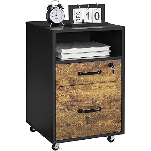 Yaheetech 2-Drawer Mobile File Cabinet Cover