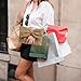 AdiStylinno Straw Clutch Purse for Women, Fashion Straw Bow Purse Summer Beach Bag Woven Knotted Handbag for Party Wedding(Khaki)