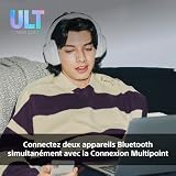 Sony ULT WEAR – Cuffie wireless con noise cancelling, bassi profondi e potenti, stesso processore delle WH-1000XM5, chiamate nitide, batteria fino a 30 ore, compatibili con iOS e Android – Nero - 8