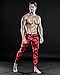 DRSKIN Men’s Compression Pants Tights Leggings Sports Baselayer Running Athletic Workout Active (DMRB03, L) Red