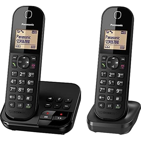 Panasonic KX-TGC 422 GB, schnurloses Telefon mit Anrufbeantworter und Zusatz-Set Cover