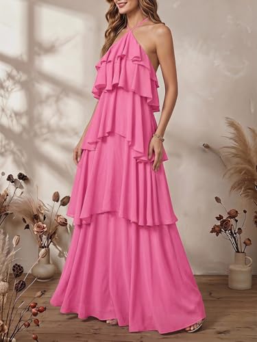 Image of SOLY HUX Women's Wedding Guest Maxi Dress