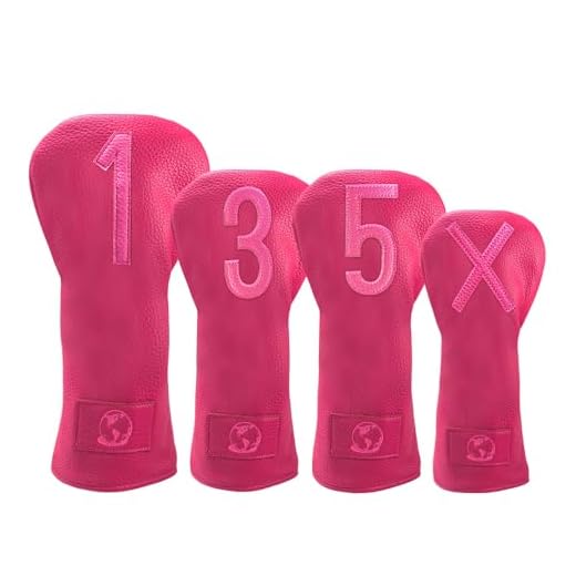 Premium Golf Club Head Covers Set