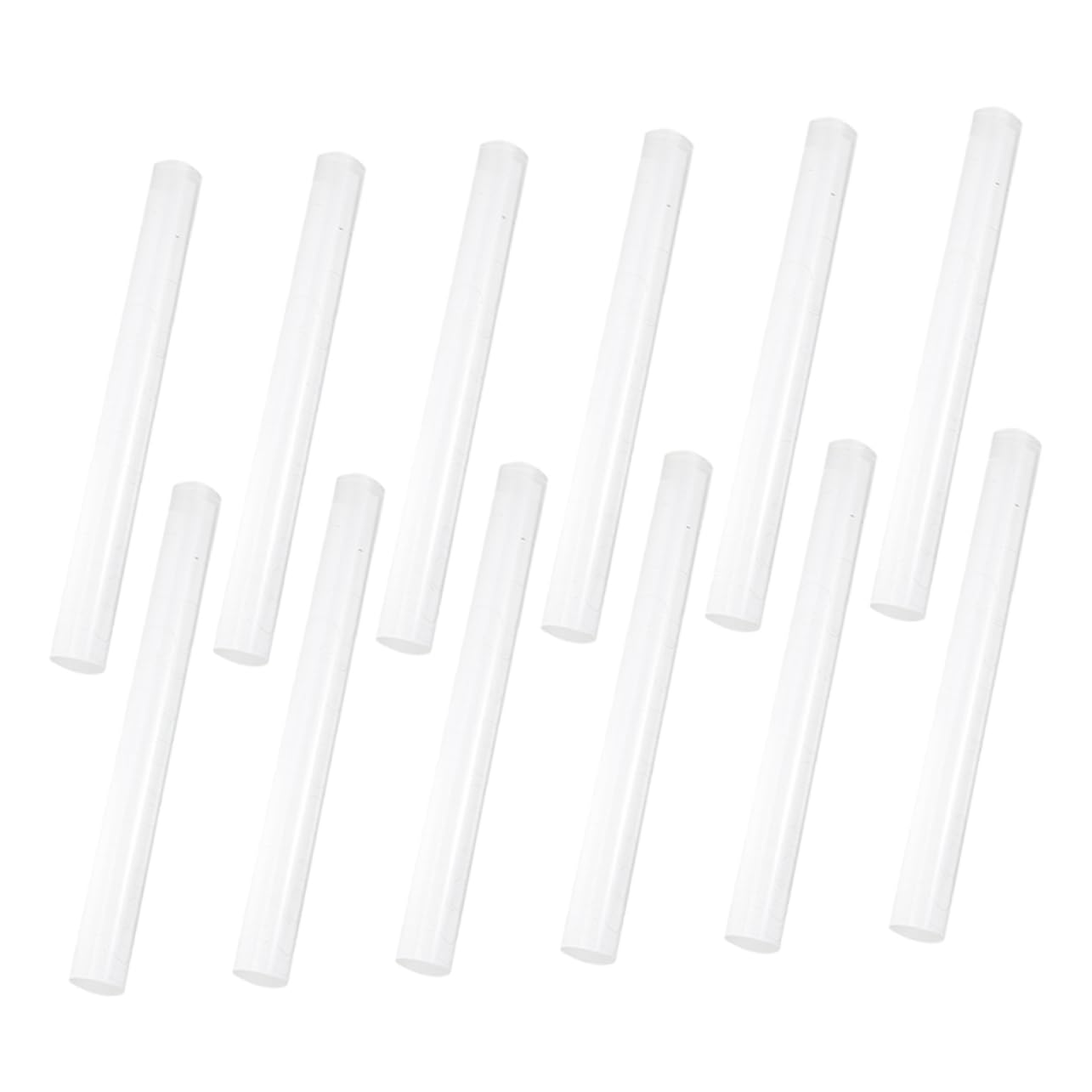 HAWILLOSCH Acrylic Rods Set 12pcs Round Plastic Dowels for Craft Making Model Building