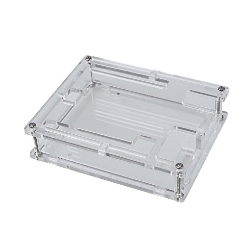 Transparente Acrílico caso de Shell Caja Ordenador Caja para Arduino UNO R3