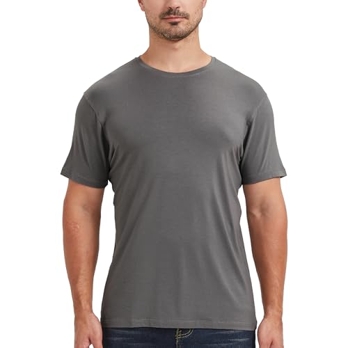 Image of netdraw Men's Ultra Soft Bamboo Viscose Cotton T-Shirt S-3XL