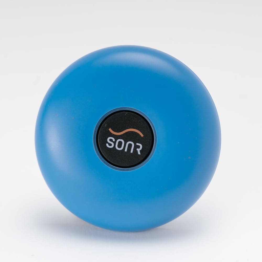 SONR Lettore musicale subacqueo aperto per nuotatori, cuffie da nuoto, lettore MP3 impermeabile a conduzione ossea, cuffie per nuoto subacqueo con Bluetooth (blu azure)