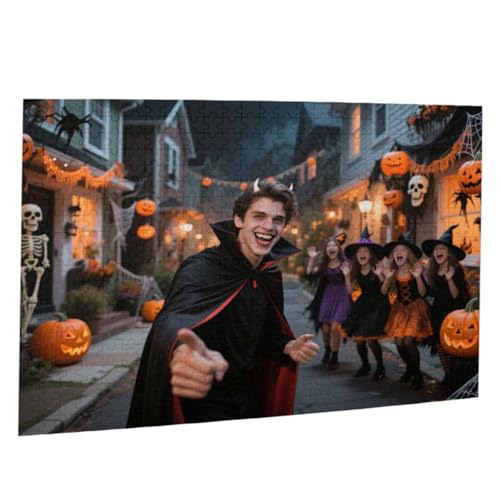 500 Piece Wooden Jigsaw Puzzle for Adults, Custom Photo Wall