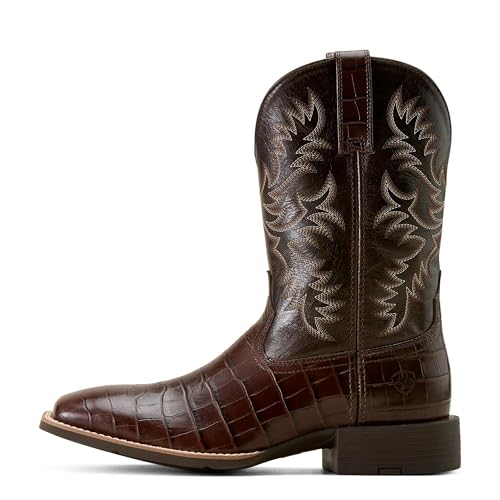 ARIAT Men's Sport Latigo Wide Square Toe Cowboy Boot by ARIAT - Used condition - Image 2