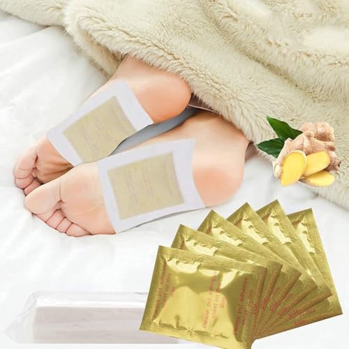 Image of Detox Foot Patches, 1 Box = 10 Patches | Premium, Cleansing Toxin Remover, Pain Relief, Stress Relief Sleep Patch, For Men & Women