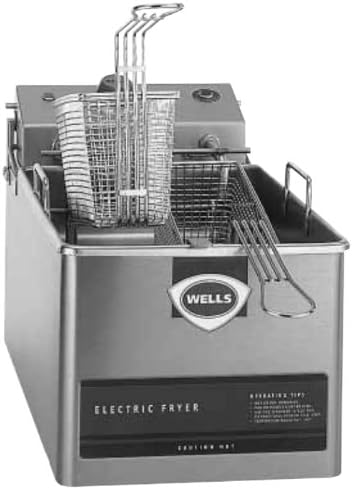 Wells LLF-14 Fryer countertop electric single fry pot 14 lb. fat capacity